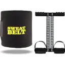 Everyday Tummy Trimmer Sweat Belt & Double tummy trimmer