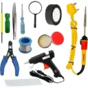 Electric Soldering Iron kit 5 in 1 (302) New Mobile Soldering Iron Equipment Tool Machine Combo Kit Set 25 W Simple