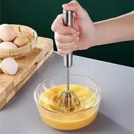 Hand Push Rotary Whisk Blender for pastry,cake,juice,eggs,etc