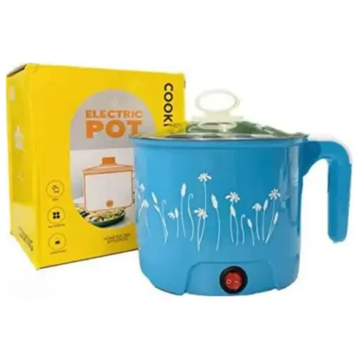Kettle Multicooker Cum Steamer 1.2 liters 800W| Boiling of Water, Tea,Eggs, Instant Noodle Maker, Steaming idlis, Momos |Inner Stainless Steel without joint and welding